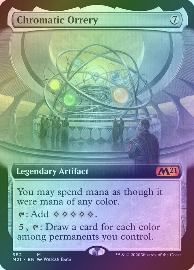 Chromatic Orrery (M21) (382) / Extended Art / Foil