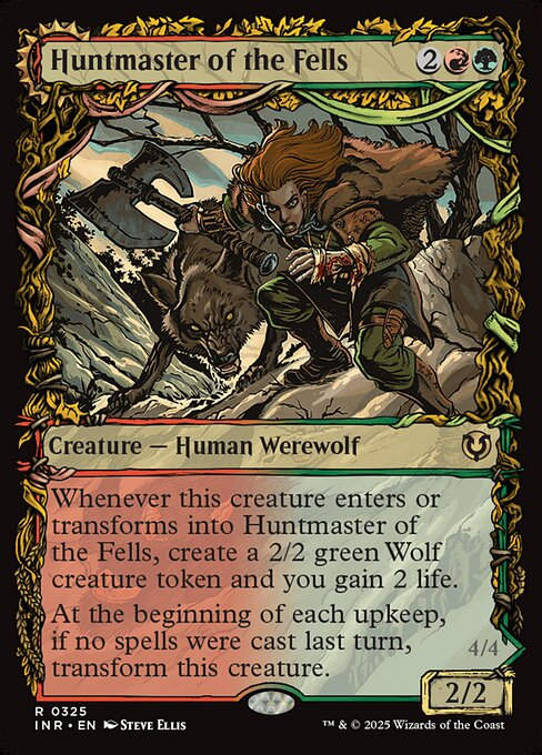 Huntmaster of the Fells // Ravager of the Fells (INR) (325) / Showcase