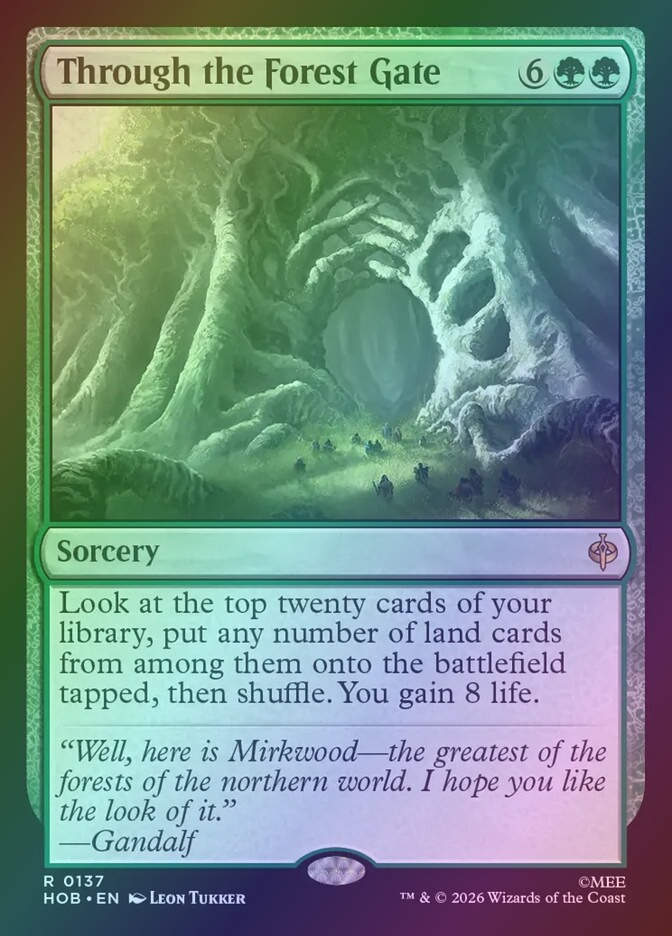 Through the Forest Gate (HOB) (137) / Foil