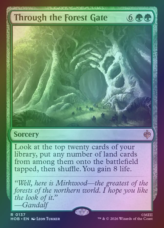 Through the Forest Gate (HOB) (137) / Foil