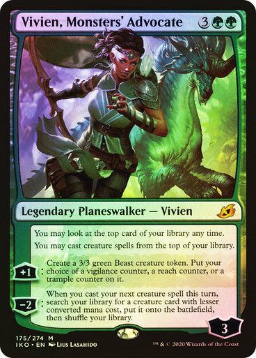 Vivien, Monsters' Advocate (IKO) (175) / Foil