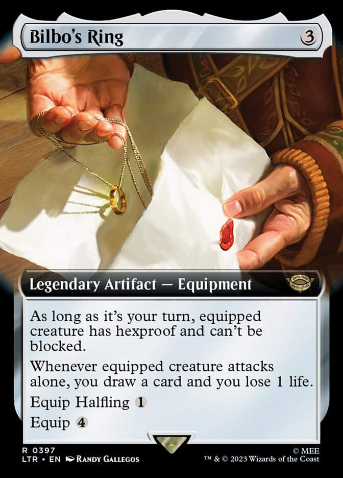 Bilbo's Ring (LTR) (397) / Extended Art