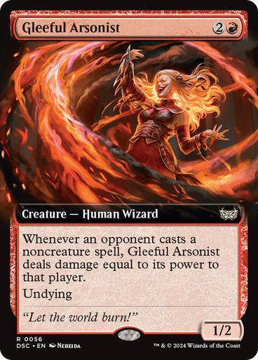 Gleeful Arsonist (DSC) (56) / Extended Art