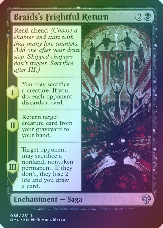 Braids's Frightful Return (DMU) (85) / Foil