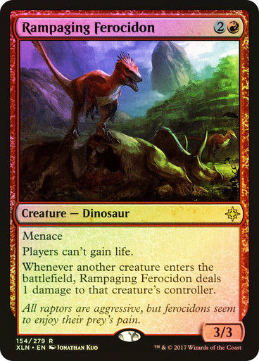 Rampaging Ferocidon (XLN) (154) / Foil