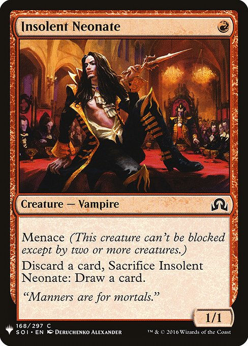 Insolent Neonate (PLST) (SOI-168)
