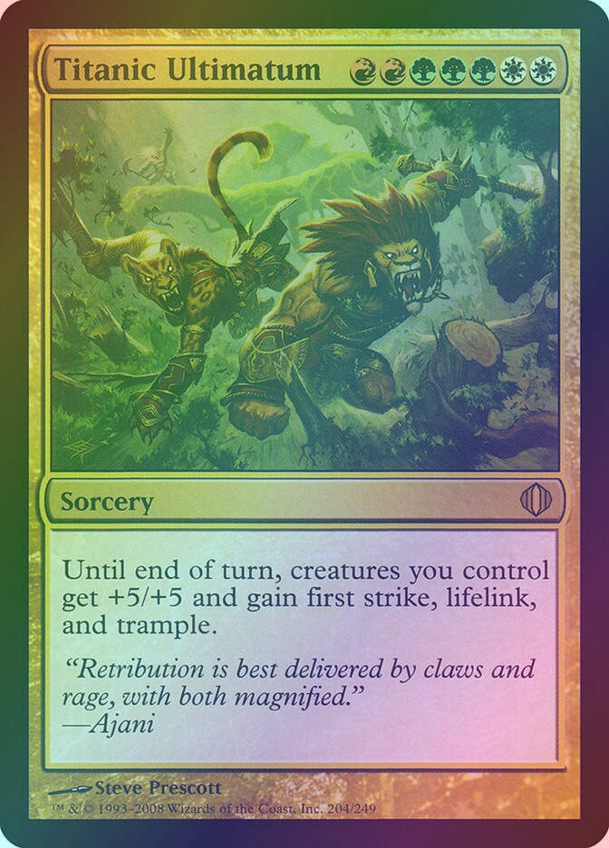 Titanic Ultimatum (ALA) (204) / Foil