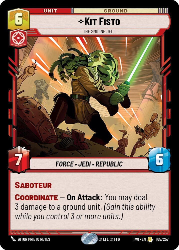 Kit Fisto - The Smiling Jedi (TWI) (165/257)