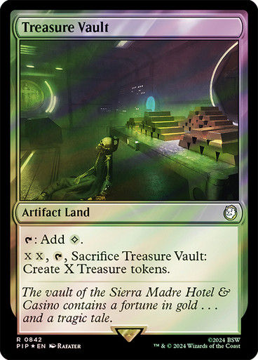 Treasure Vault (pip) (842) / Surge Foil
