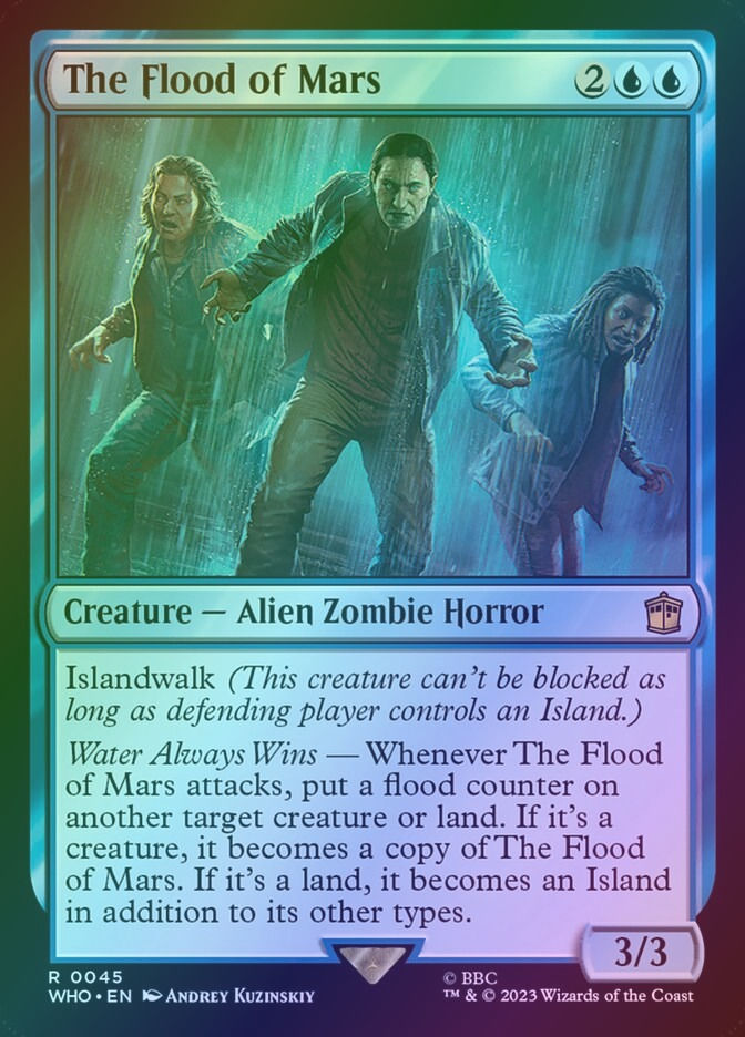 The Flood of Mars (WHO) (45) / Foil