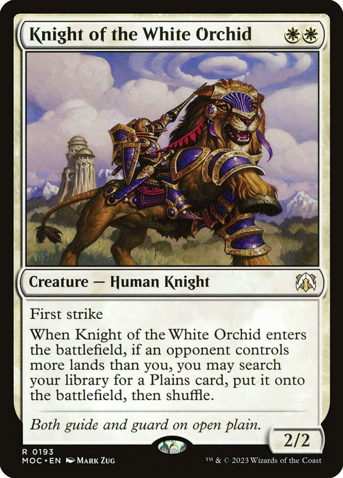 Knight of the White Orchid (MOC) (193)