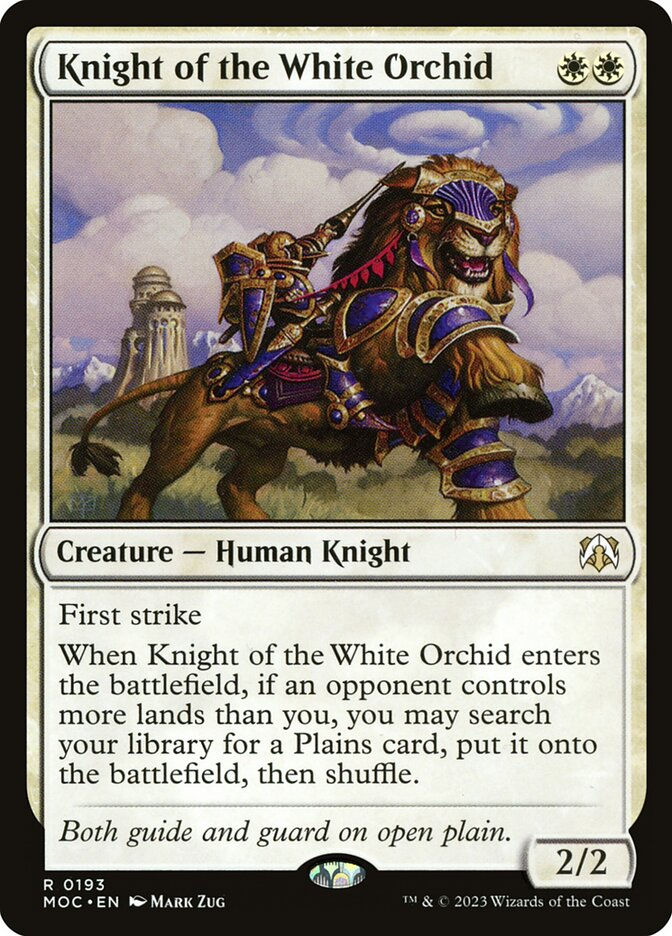 Knight of the White Orchid (MOC) (193)