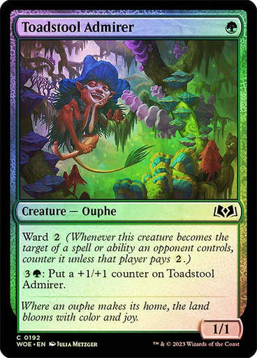 Toadstool Admirer (woe) / Foil