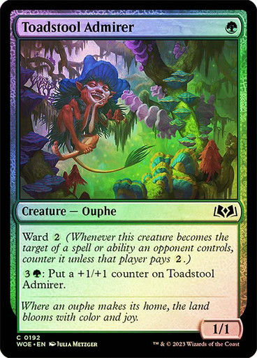 Toadstool Admirer (woe) / Foil