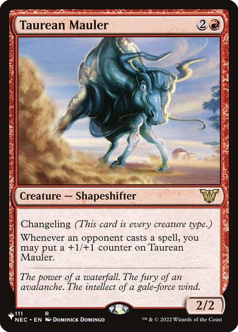 Taurean Mauler (PLST) (NEC-111)