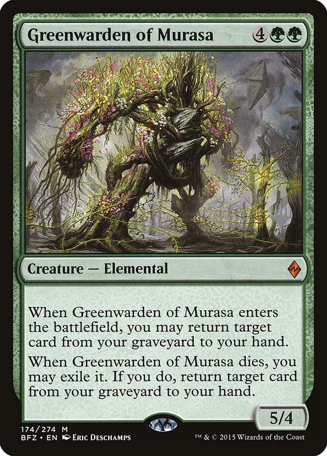 Greenwarden of Murasa (PBFZ) (174p)