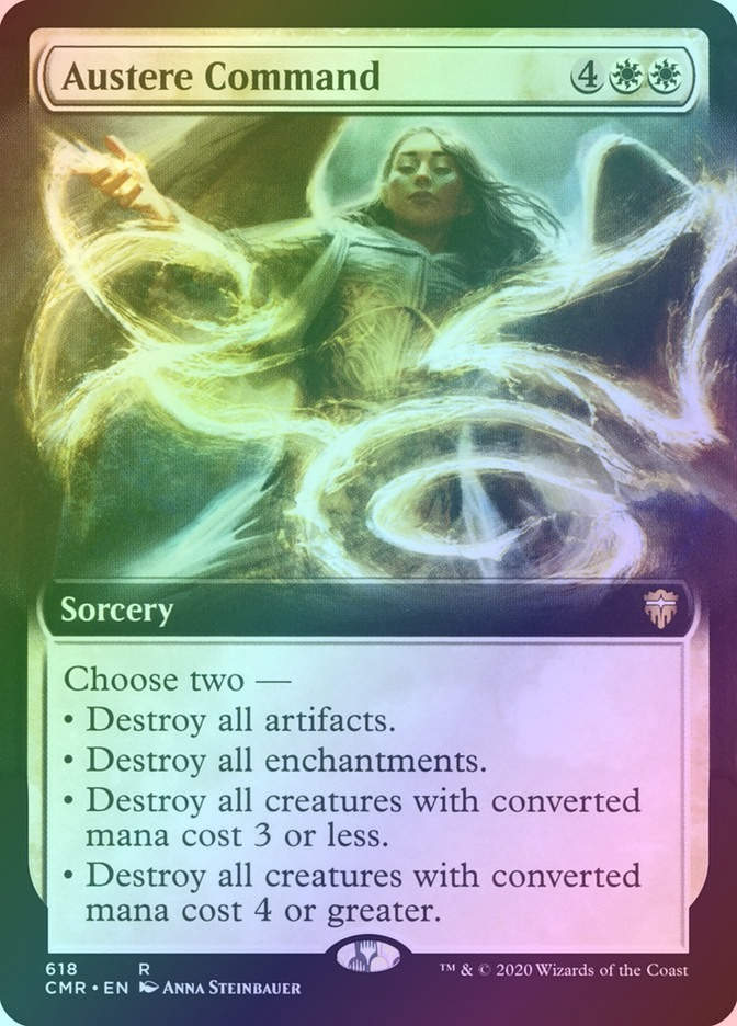 Austere Command (CMR) (618) / Extended Art / Foil