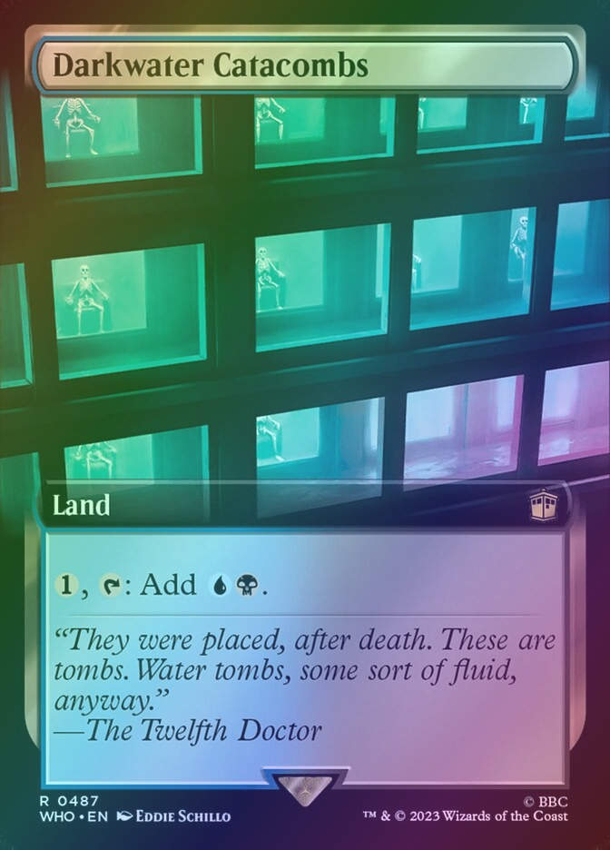 Darkwater Catacombs (WHO) (487) / Extended Art / Foil