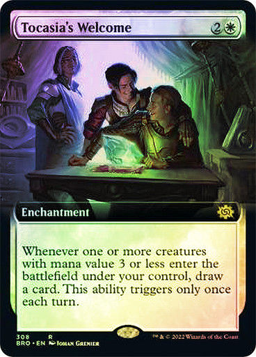 Tocasia's Welcome (BRO) / Extended Art Foil
