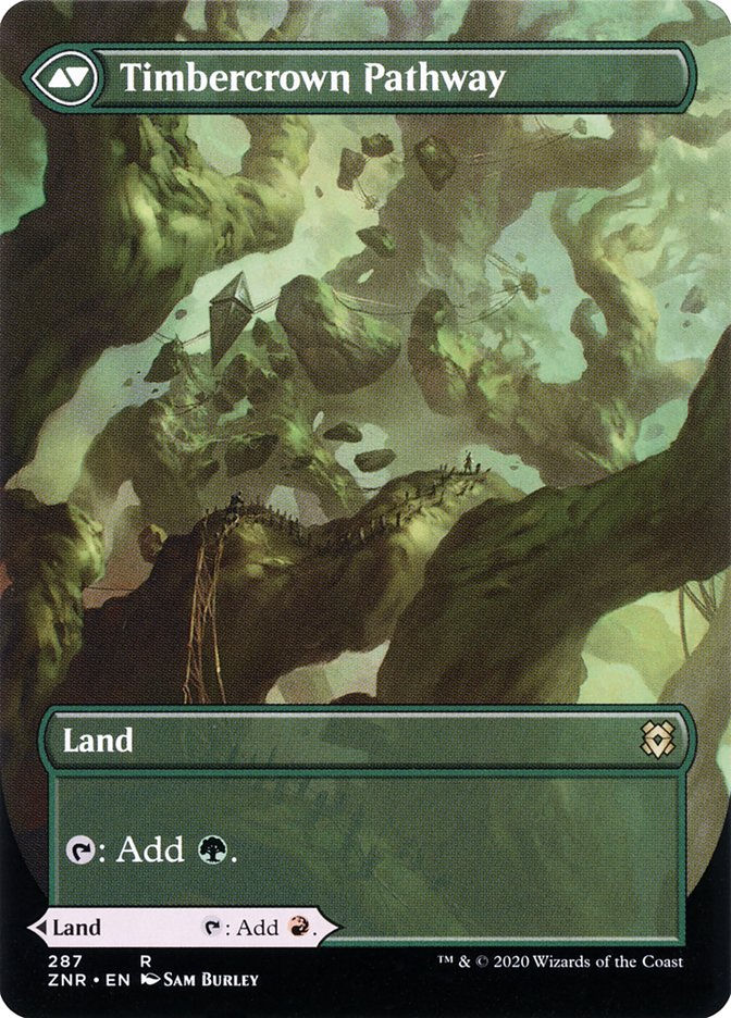 Cragcrown Pathway // Timbercrown Pathway (ZNR) (287) / Borderless — cara 2 de 2