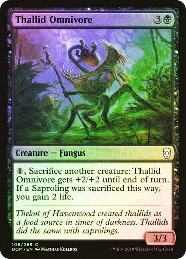 Thallid Omnivore (DOM) (106) / Foil