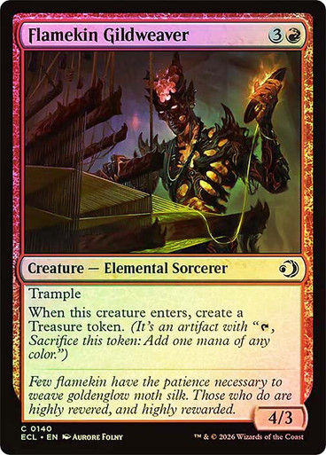 Flamekin Gildweaver (ECL) (140) / Foil