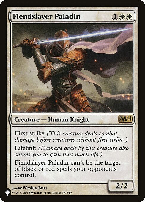 Fiendslayer Paladin (PLST) (M14-18)