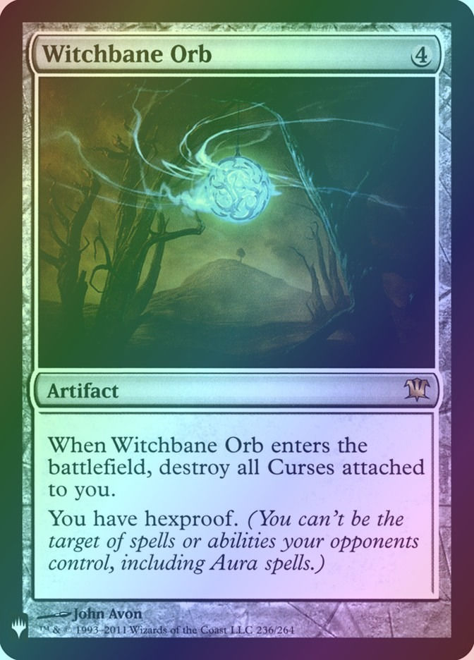 Witchbane Orb (PLST) (ISD-236) / Foil