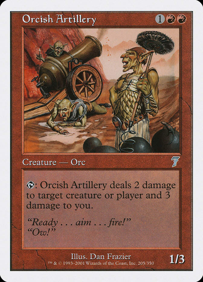 Orcish Artillery (7ED) (205)
