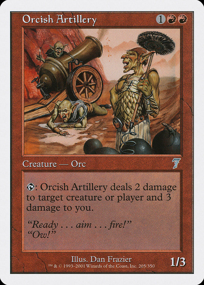 Orcish Artillery (7ED) (205)