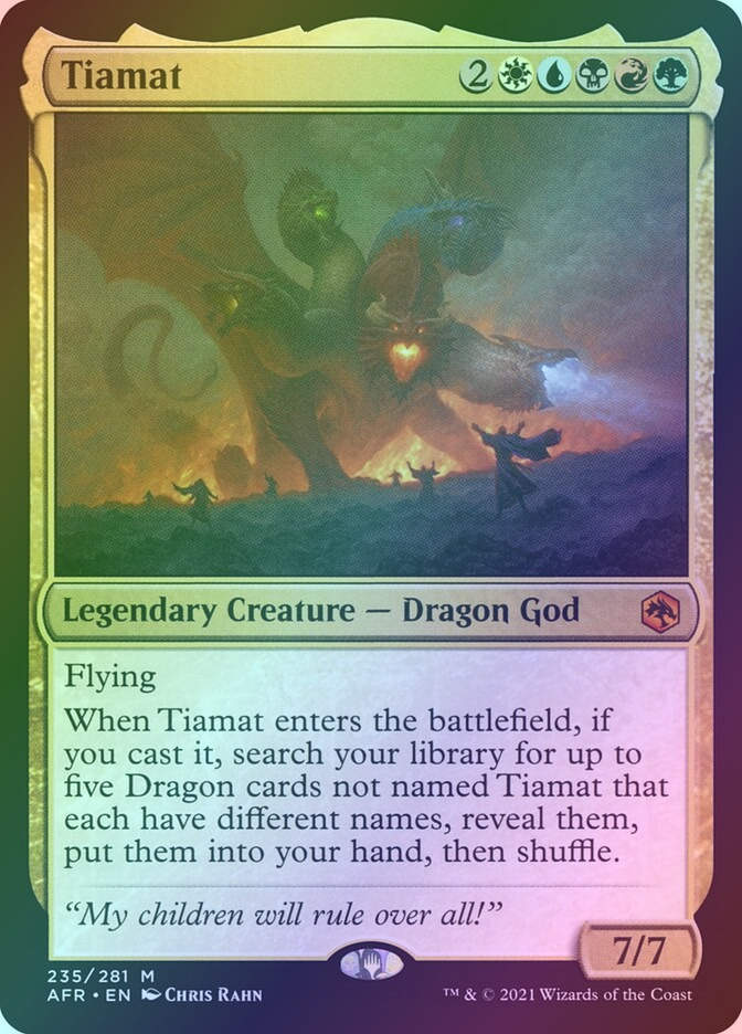 Tiamat (AFR) (235) / Foil