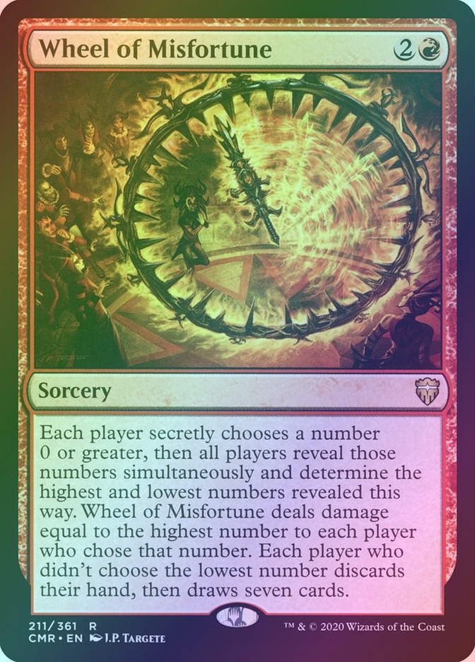 Wheel of Misfortune (CMR) (211) / Foil