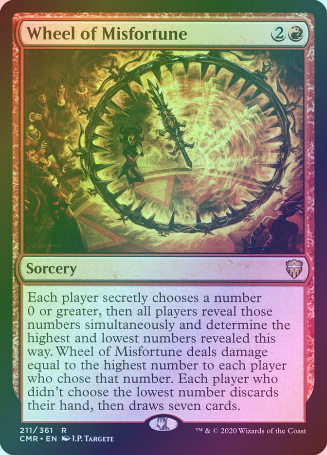 Wheel of Misfortune (CMR) (211) / Foil