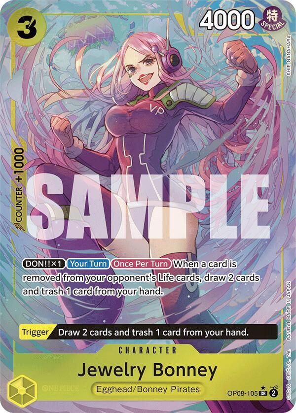 Jewelry Bonney (Parallel) (OP08-105) / Foil