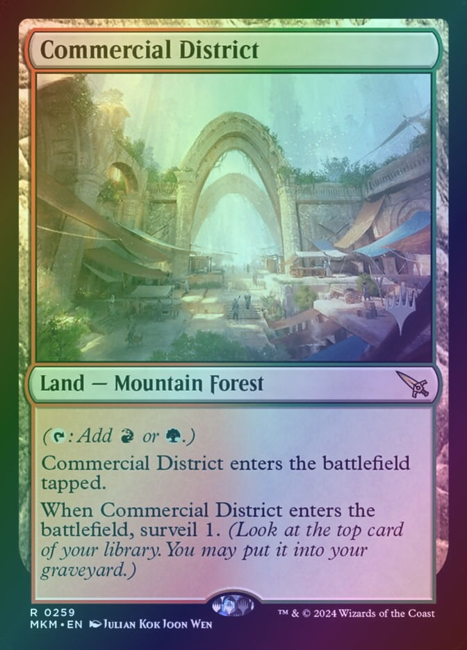 Commercial District (PMKM) (259p) / Foil