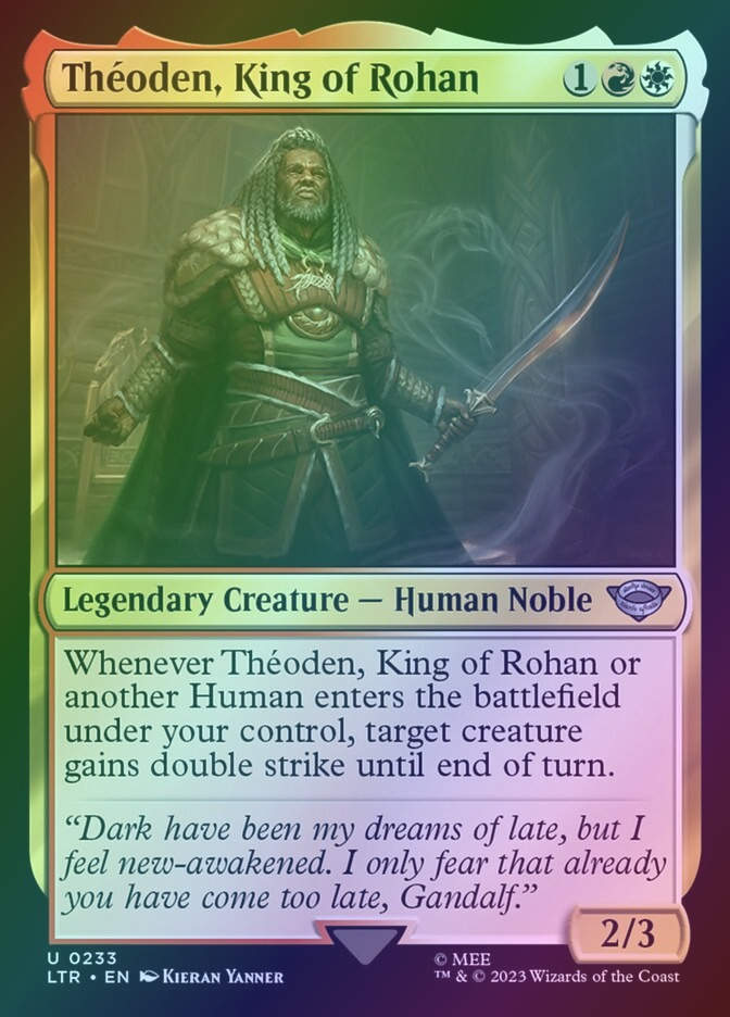 Théoden, King of Rohan (LTR) (233) / Foil
