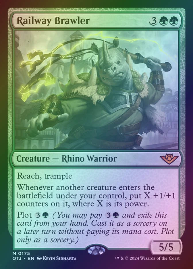Railway Brawler (POTJ) (175p) / Foil