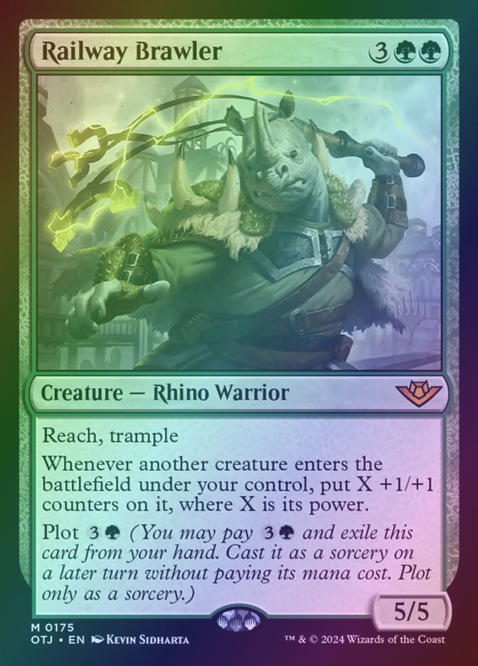 Railway Brawler (POTJ) (175p) / Foil