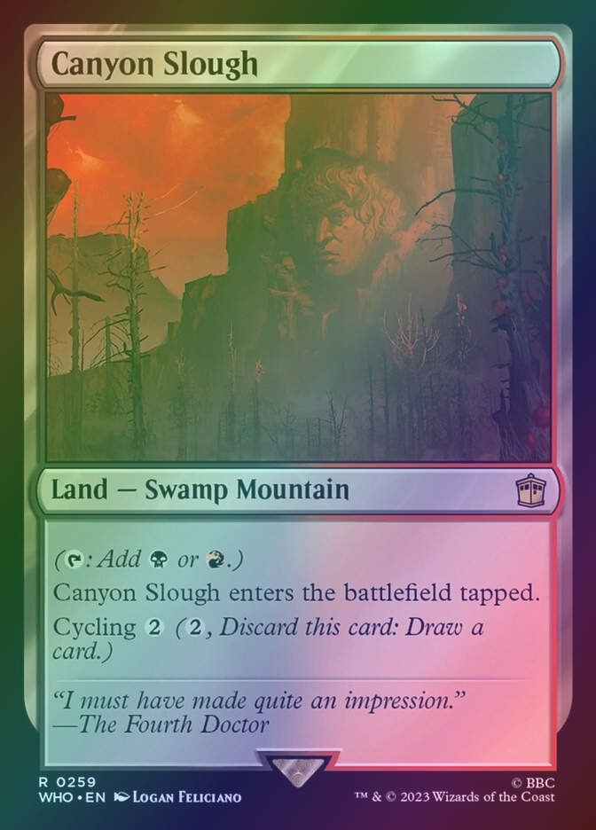 Canyon Slough (WHO) (259) / Foil