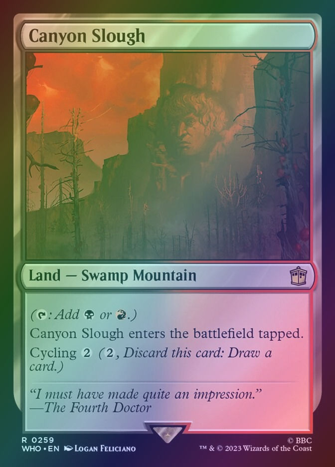 Canyon Slough (WHO) (259) / Foil