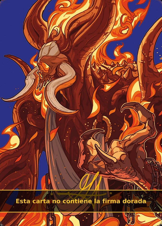 Phlage, Titan of Fire's Fury (AMH3) (50) / No Firmada