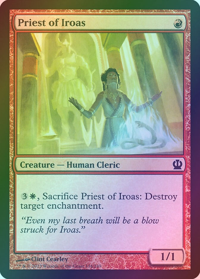 Priest of Iroas (THS) (134) / Foil