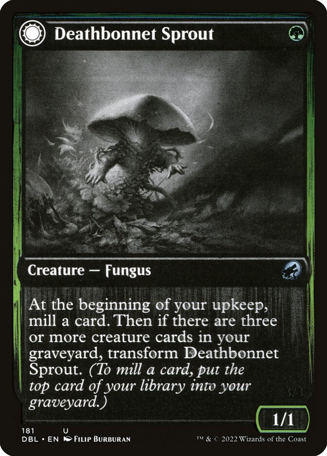 Deathbonnet Sprout // Deathbonnet Hulk (DBL) (181) — cara 1 de 2