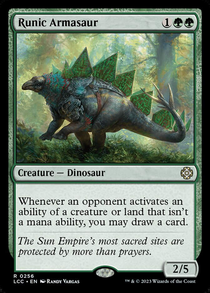 Runic Armasaur (LCC) (256)