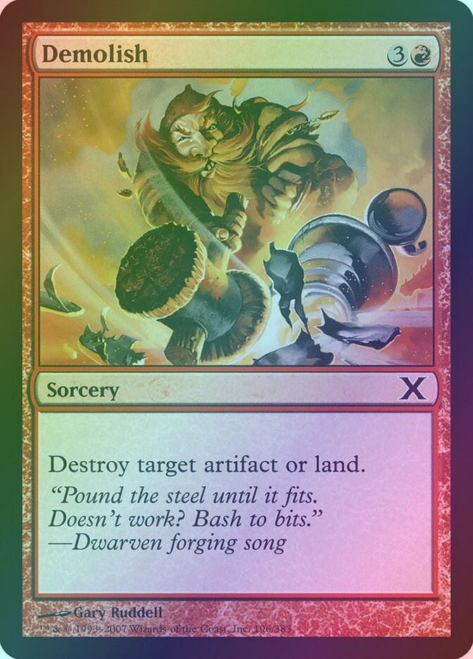 Demolish (10E) (196) / Foil