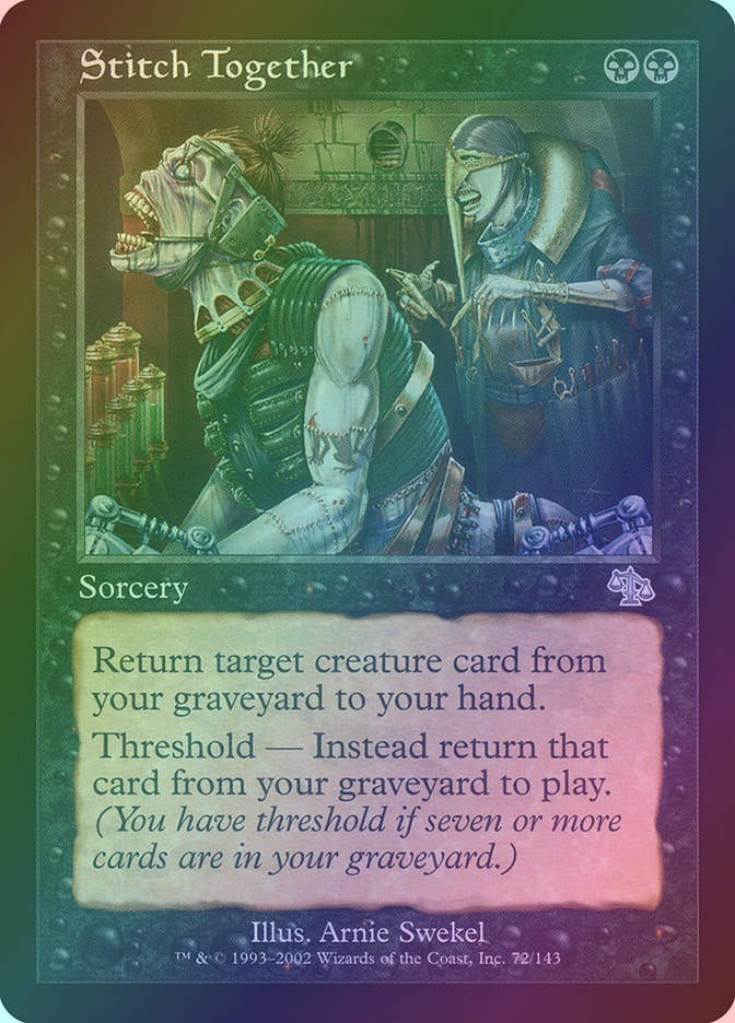 Stitch Together (JUD) (72) / Foil