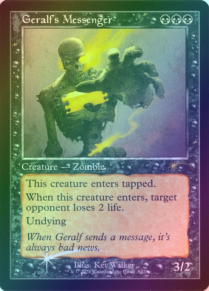 Geralf's Messenger (SLD) (842) / Foil