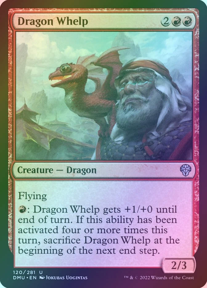 Dragon Whelp (DMU) (120) / Foil