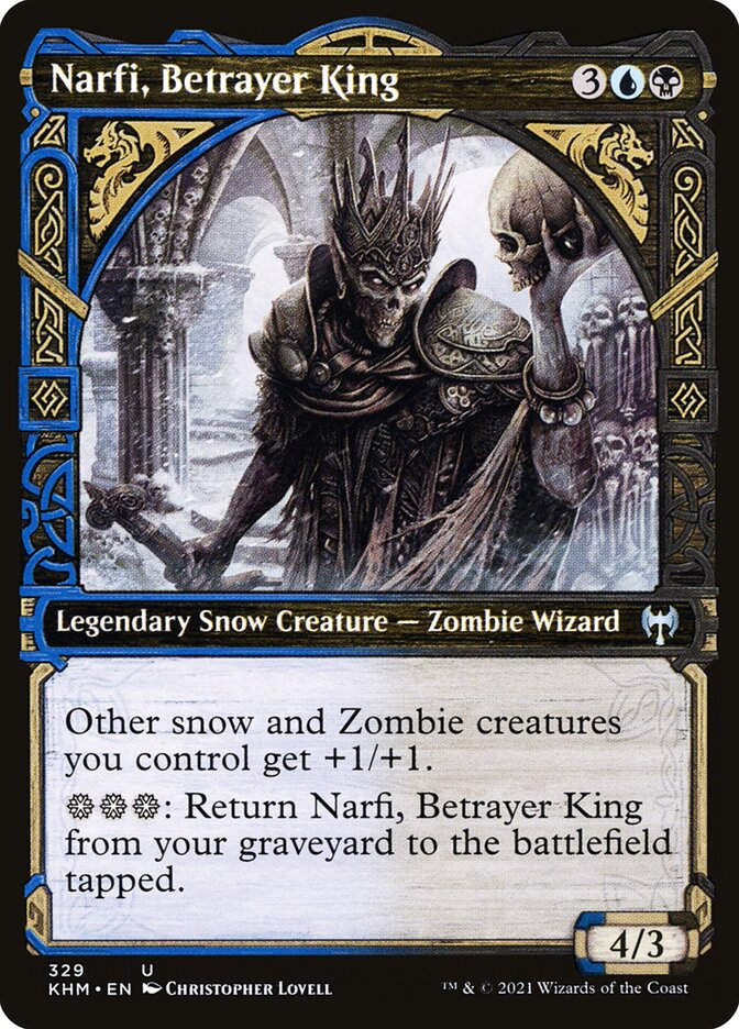 Narfi, Betrayer King (KHM) (329) / Showcase