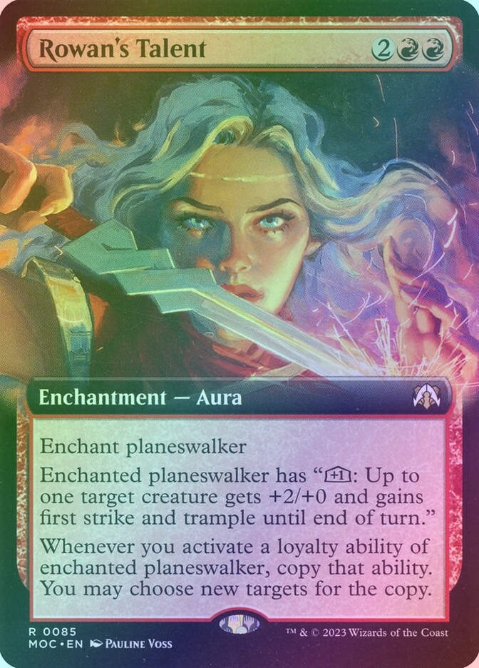 Rowan's Talent (MOC) (85) / Extended Art / Foil